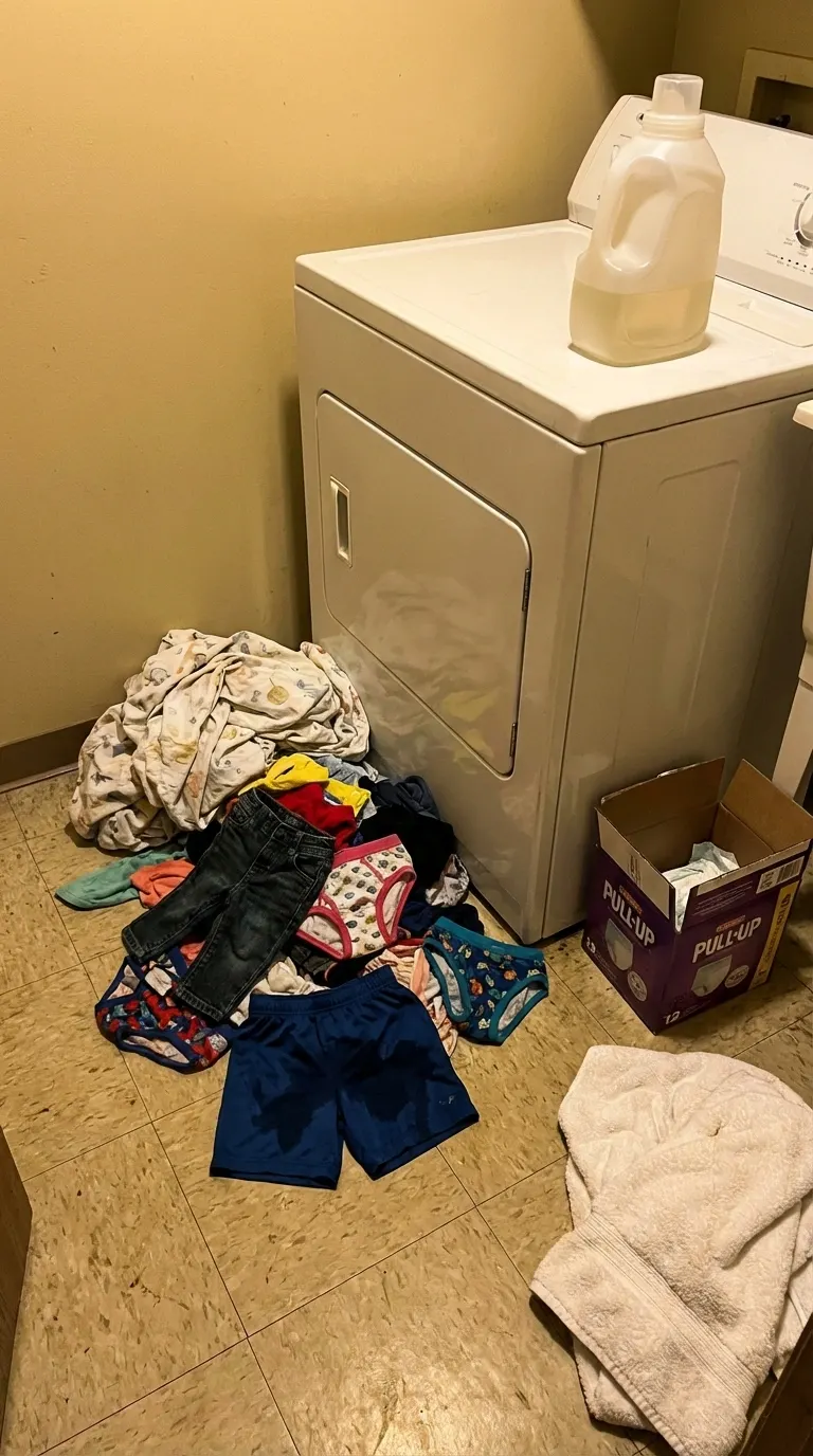 Potty accidents